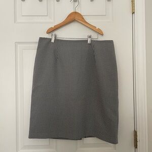 Vintage Checkered Gingham Skirt